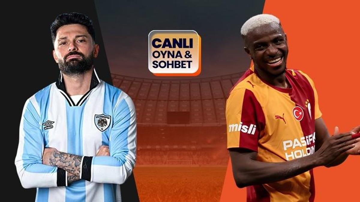 Galatasaray, Erzurumspor FK deplasmanında! Maçın heyecanı canlı sohbet ile Misli'de