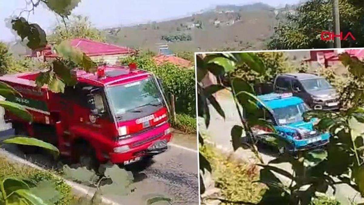 Giresun'da helikopter düştü iddiası: Bölgeye ekipler sevk edildi