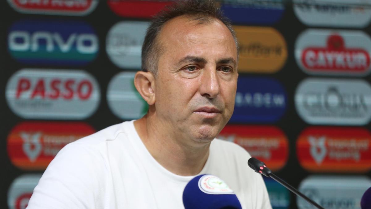 Çaykur Rizespor-Samsunspor maçının ardından