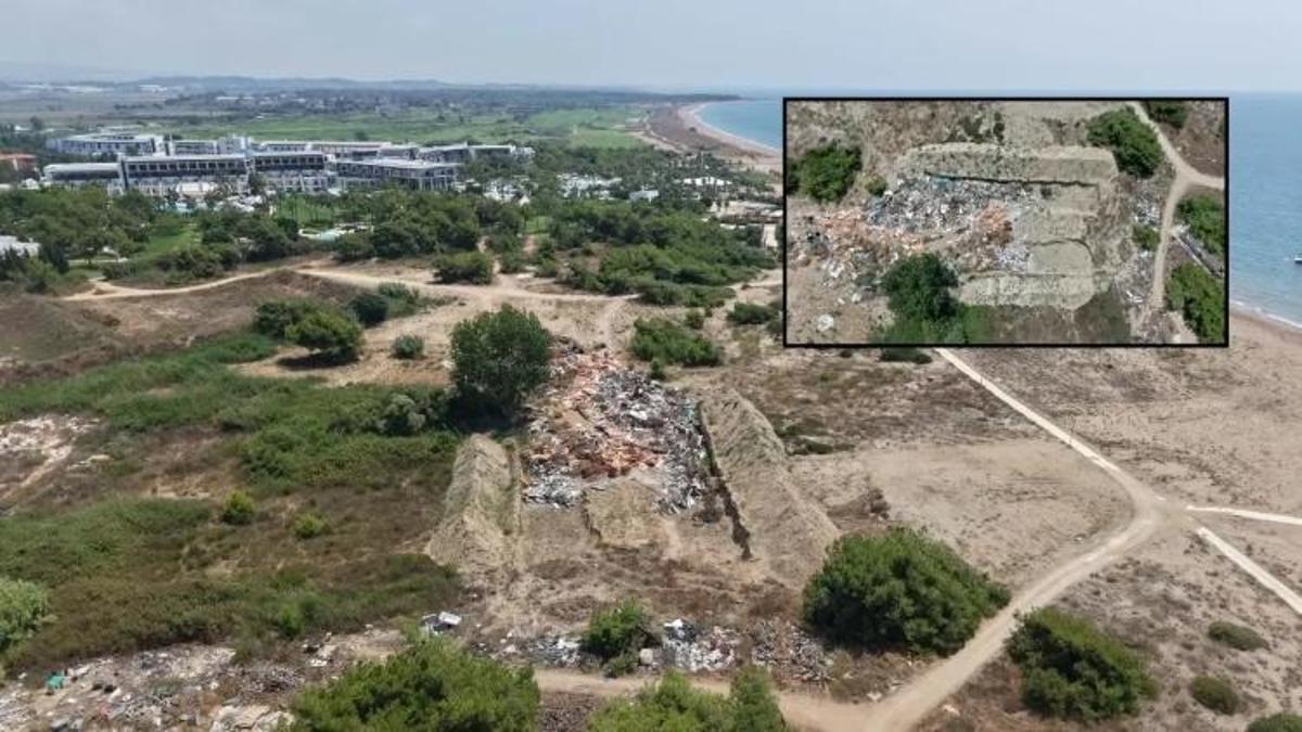 Kumsalı kazıp atıklarla doldurdular! Antalya’daki otele milyonluk ceza