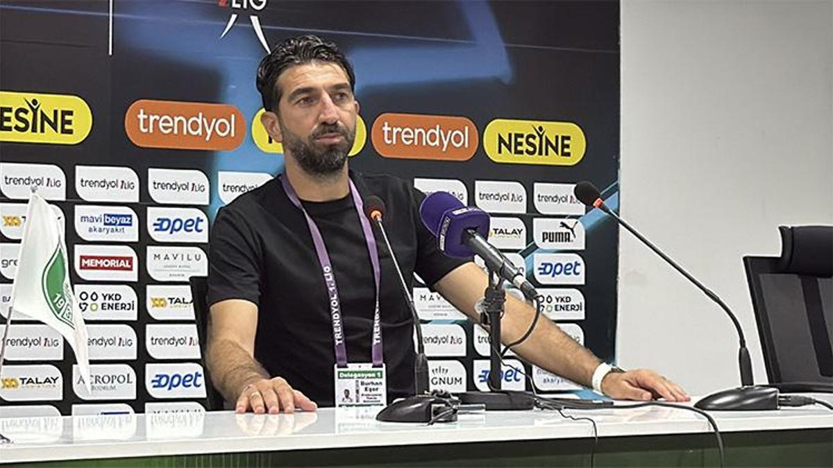 Bodrum FK Teknik Direktörü Burhan Eşer: Oyuncuların mücadelesinden memnunum