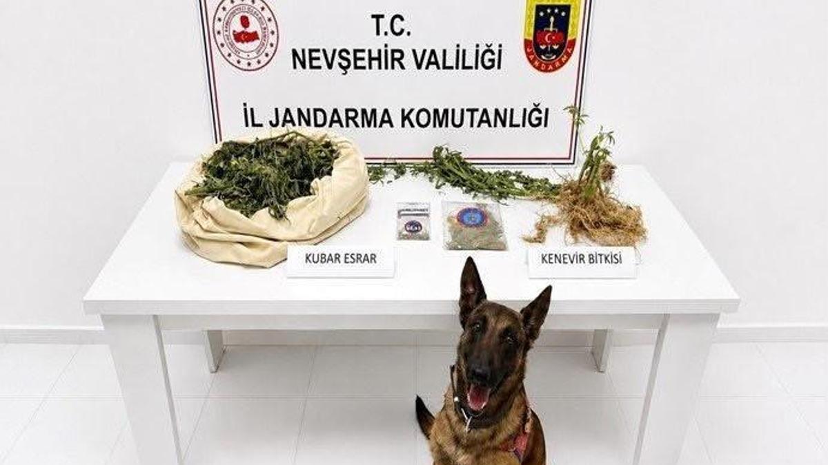 Nevşehir'de uyuşturucu operasyonu: 2 gözaltı