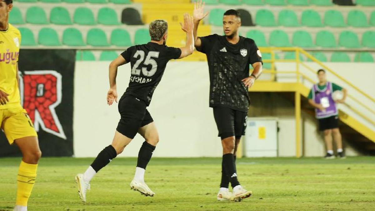 Erzurumspor FK'dan Vanspor'a gider gitmez takımına 3 puan kazandırdı