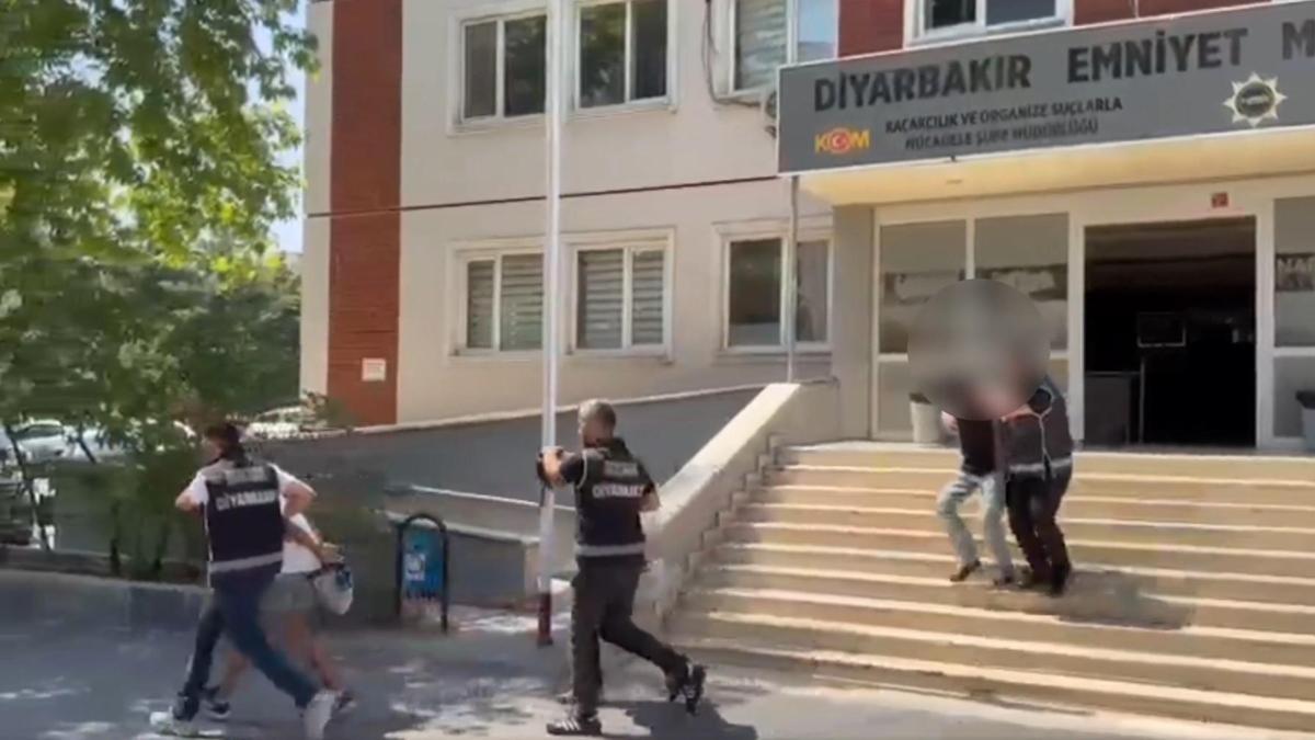 Diyarbakır’da el bombasıyla yakalanan 4 kişi tutuklandı