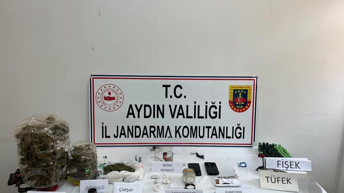 Kuşadası'ndaki uyuşturucu operasyonda, 4 tutuklama