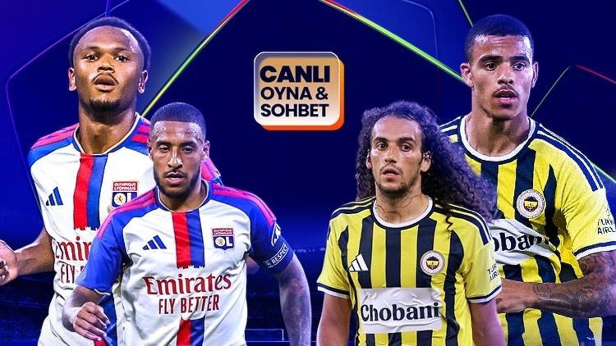 Fenerbahçe tur için Lyon deplasmanında! Maçın heyecanı canlı sohbet ile Misli'de