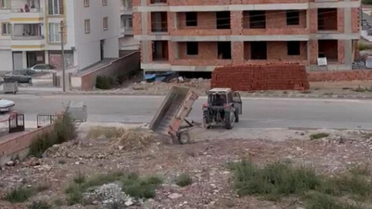 Arsaya döktüğü atıklar kendisine temizlettirilip para cezası uygulandı