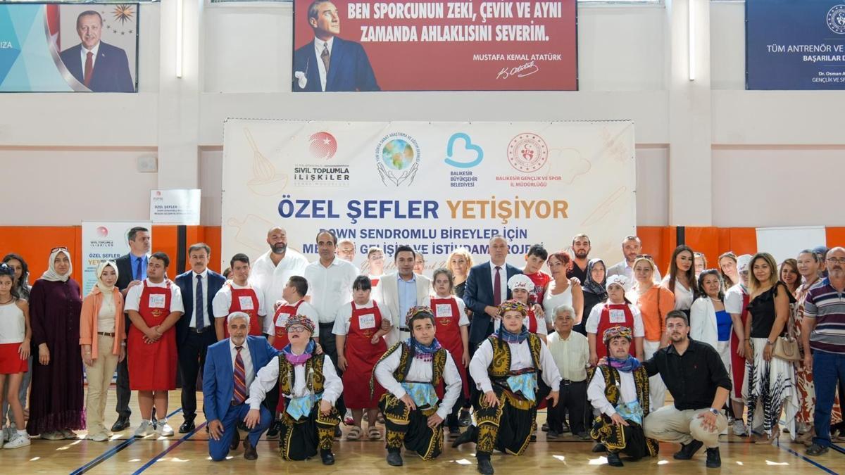 Balıkesir'de down sendromlu bireylere aşçılık eğitimi verilecek