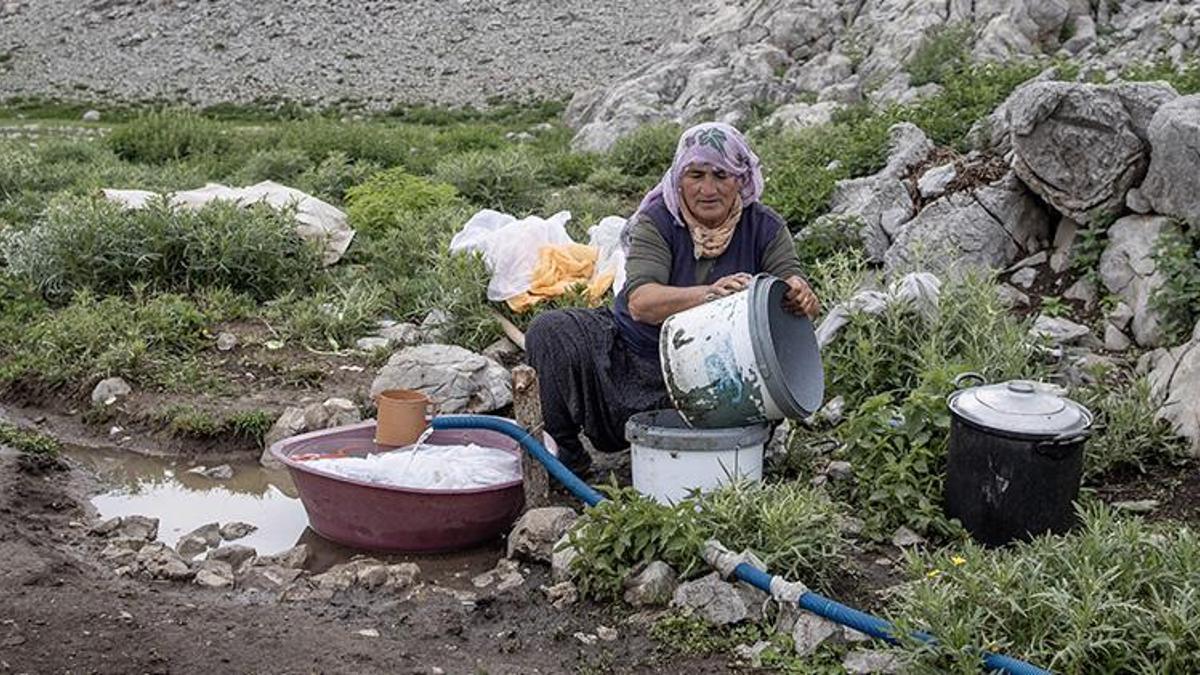 Ayı ve kurt saldırılarına rağmen vazgeçmiyorlar! Tuncelili köylülerin 3 bin rakımdaki zorlu mesaisi