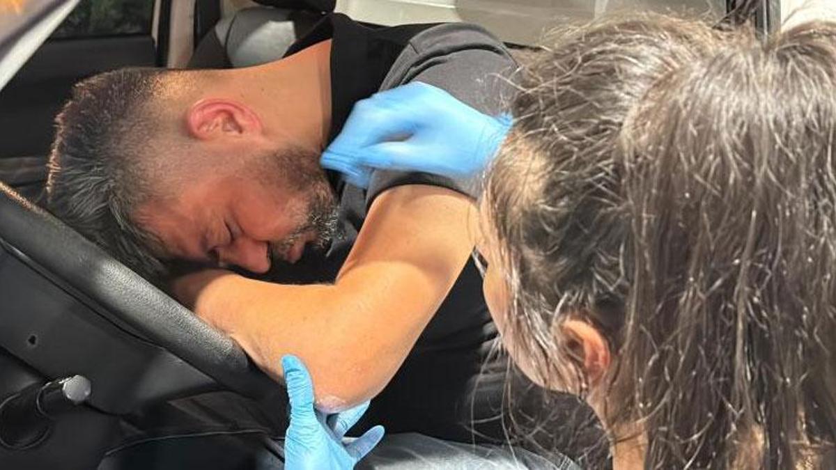 Yasal sınırın 11 katı üzerinde alkollü sürücü direksiyonda sızdı