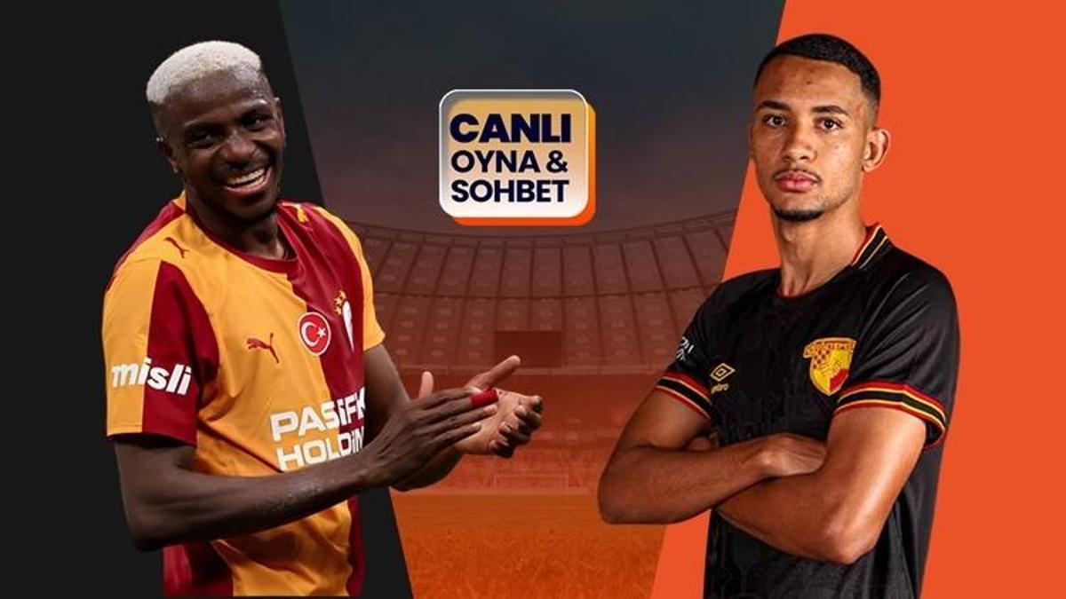 Galatasaray, Göztepe'yi ağırlıyor! Maçın heyecanı Misli'de