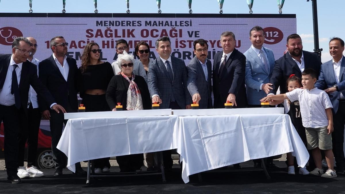 Menderes Mahallesi’ne sağlık merkezi ve 112 istasyonu