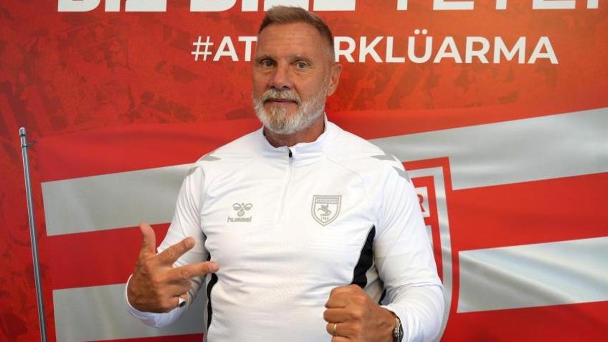 Samsunspor'da Thorsten Fink 'benim sorunum değil' deyip kestirip attı