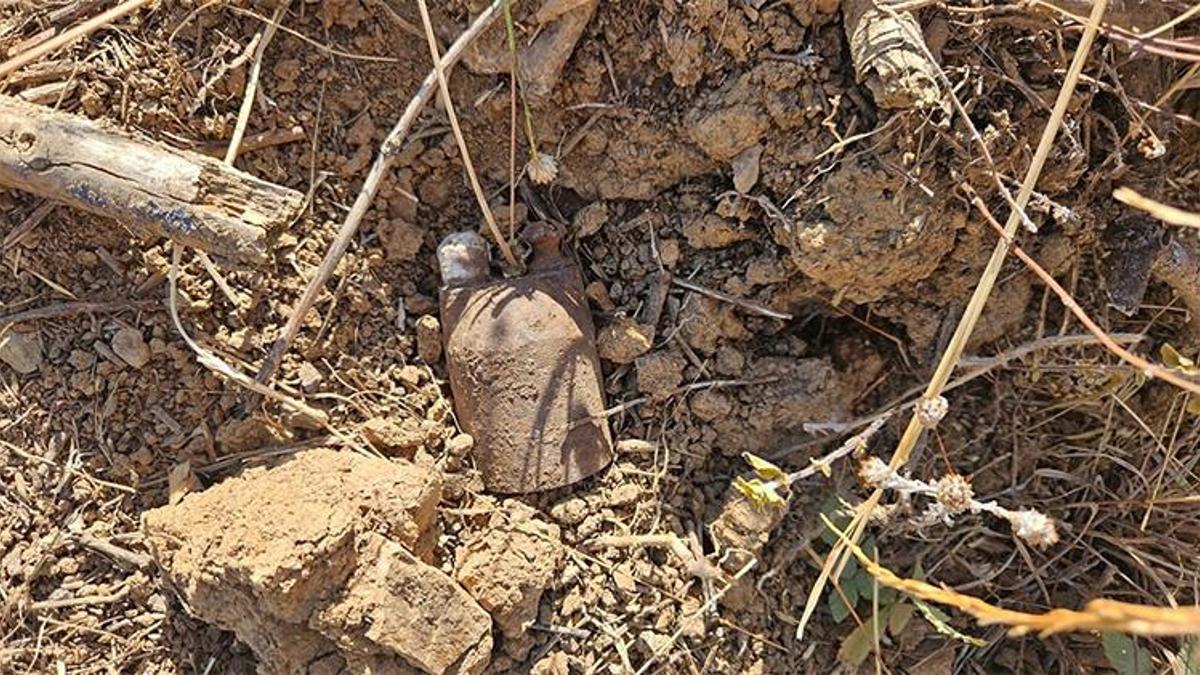 Bursa'da kurtuluş savaşından kalma el bombaları bulundu