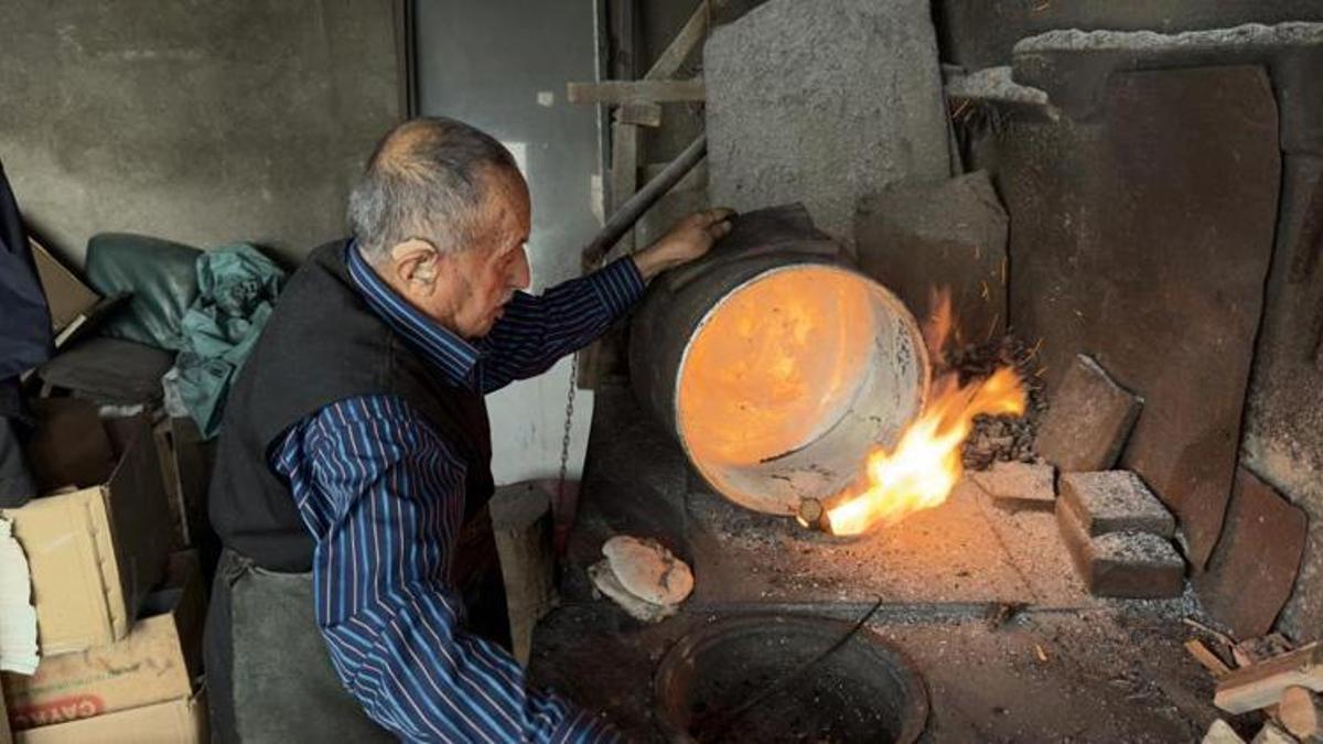 Tokat'ın son ustalarından! 10 yaşında başladı, 70 yıldır mesleğini sürdürüyor