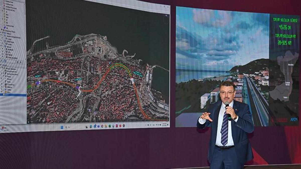 Trabzon'a 'çağ atlatacak proje' bugün başlıyor! Ulaşım altyapısına dev yatırım
