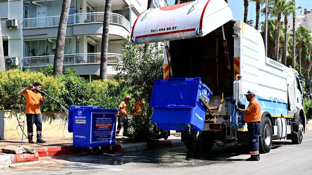 Muratpaşa’da hijyen mesaisi