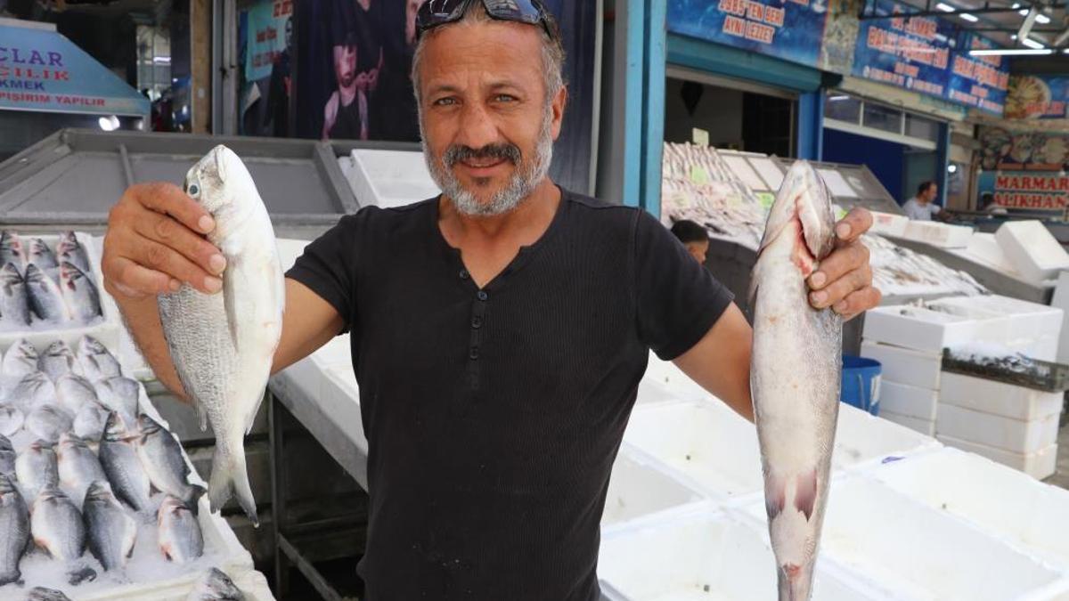 Adana'da sıcak havalar balık satışlarını yüzde 90 oranında düşürdü