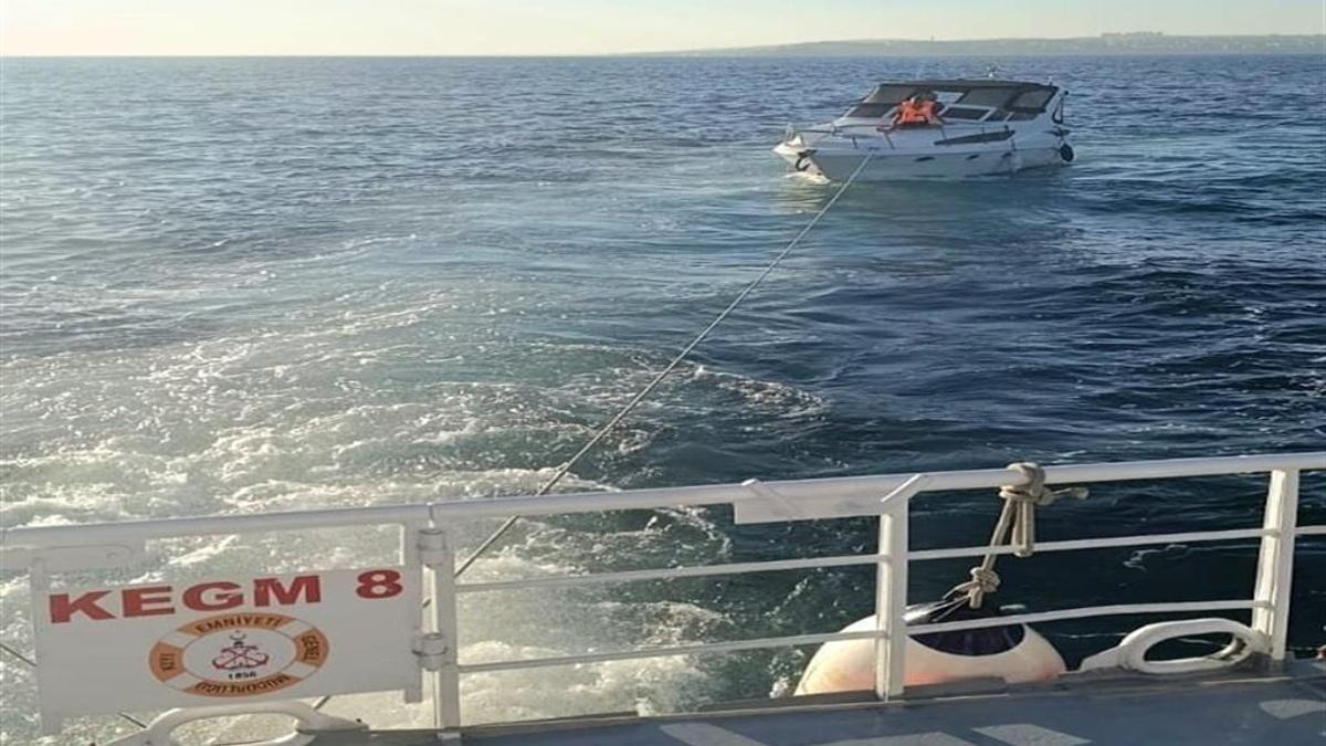 Makine arızası sürükledi: Beylikdüzü açıklarında korku dolu anlar