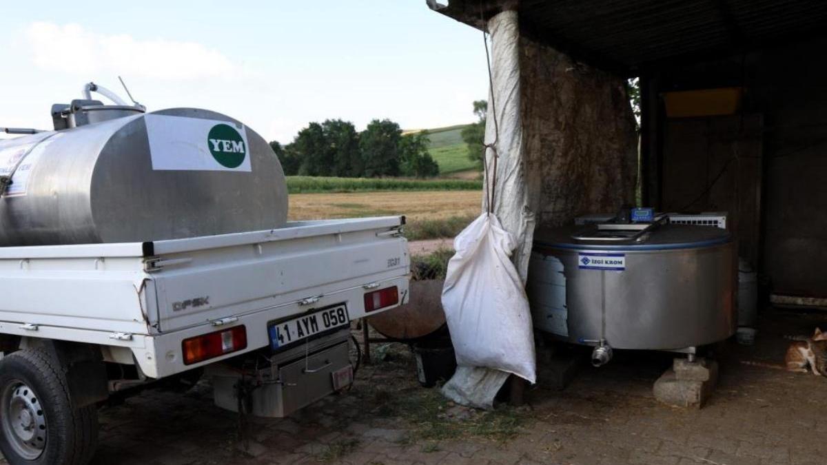 Kocaeli'de süt üreticisine yüzde 50 hibe ile verildi