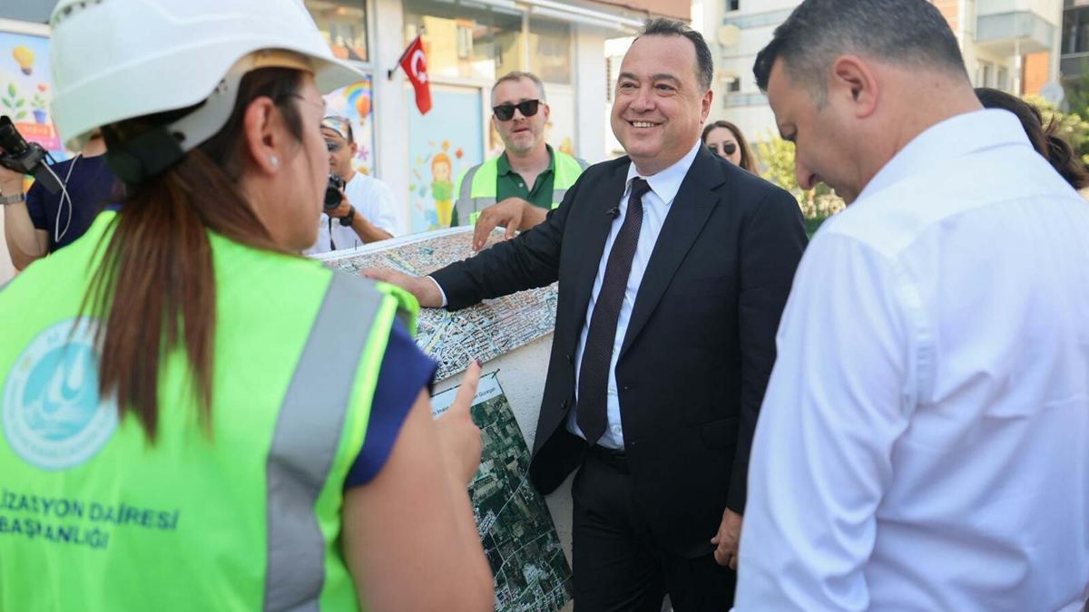 Başkan Dutlulu, Soma ve Akhisar'da çalışmaları inceledi