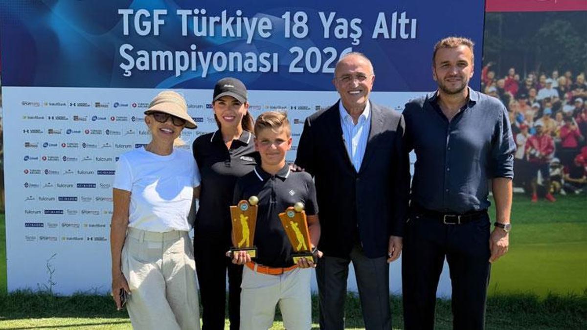 Türkiye 18 Yaş Altı Golf Şampiyonası’nda Kaan Albayrak iki birincilik elde etti