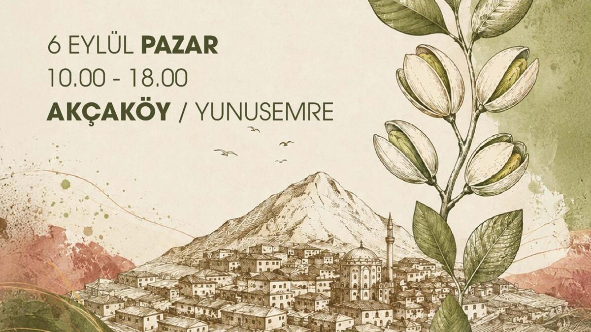 Yuntdağı Fıstığı Hasat Şenliği Akçaköy'de düzenlenecek