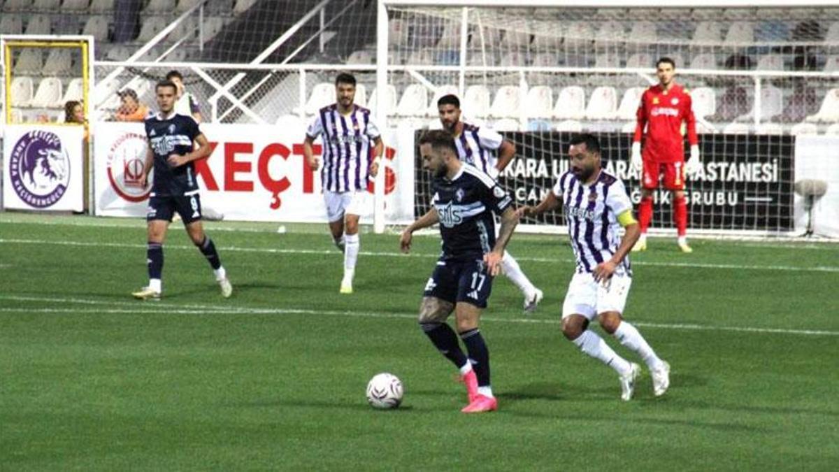 Ankara Keçiörengücü - Sarıyer maçında kritik 3 puan 3 golle geldi
