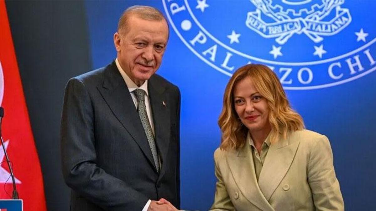 Meloni’den Erdoğan’a teşekkür: İtalya ve Türkiye tarihi bağlarla birbirine bağlıdır