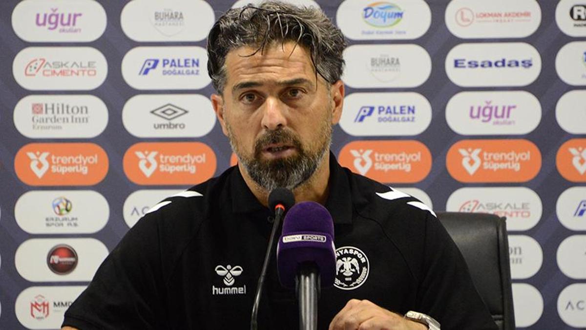 Konyaspor, Erzurumspor'a yenildi! İlhan Palut 'hiçbiri olmadı' deyip itiraf etti