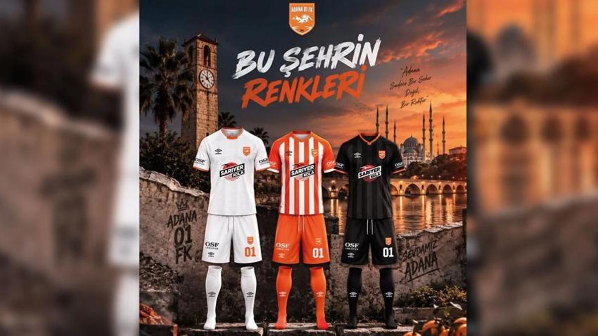 Adana 01 FK taraftarı heyecanlandırdı! Yeni formalar görücüye çıktı