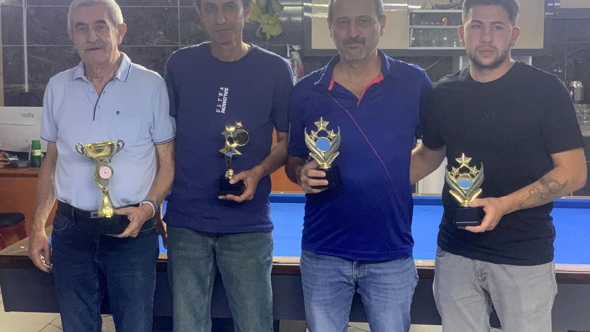 Zafer Bayramı Bilardo Turnuvası düzenlendi