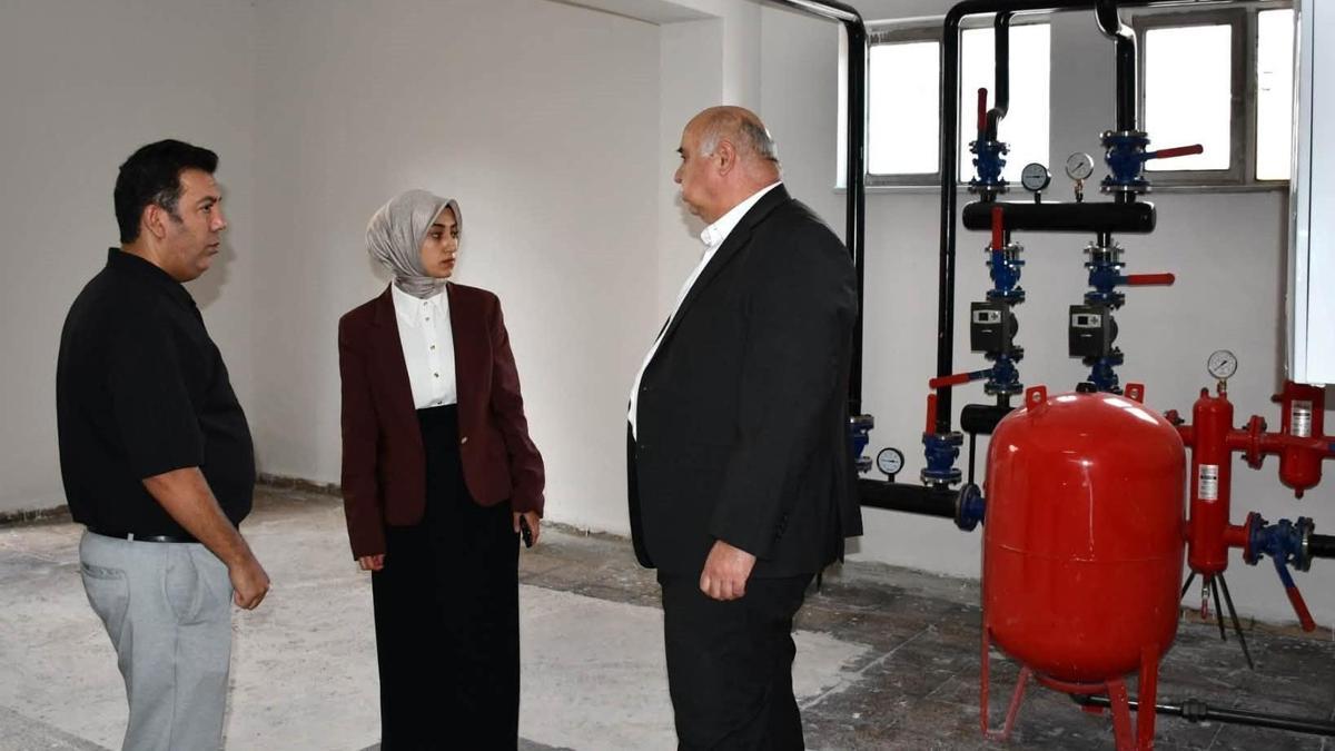 Kaymakam Güneş, devlet yatırımlarını inceledi