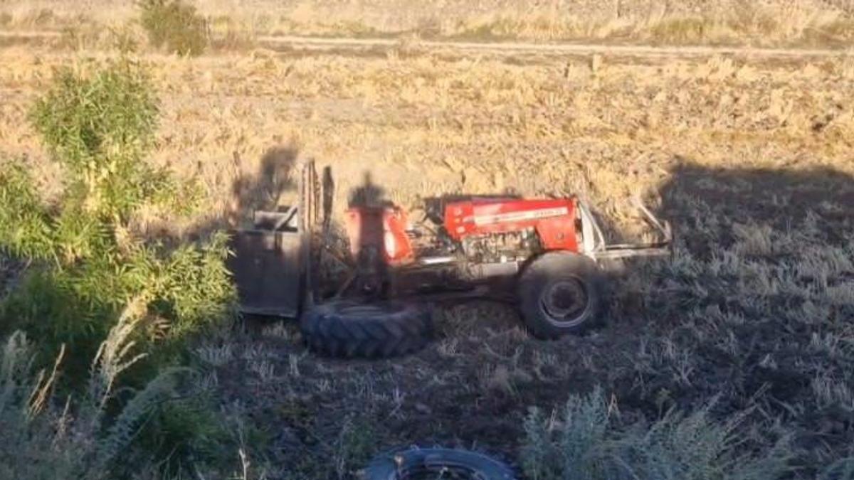 Çorum’da minibüs ile traktör çarpıştı: 1 ölü, 1 yaralı
