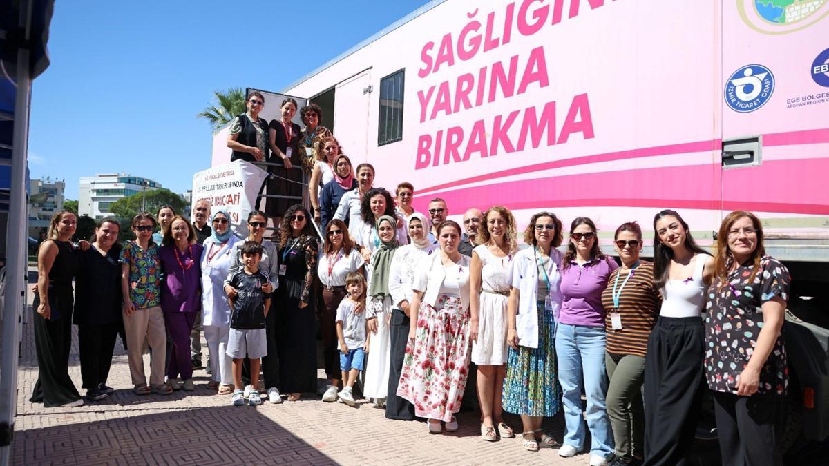 Pembe TIR, Aliağa'da ücretsiz kanser taraması yapacak