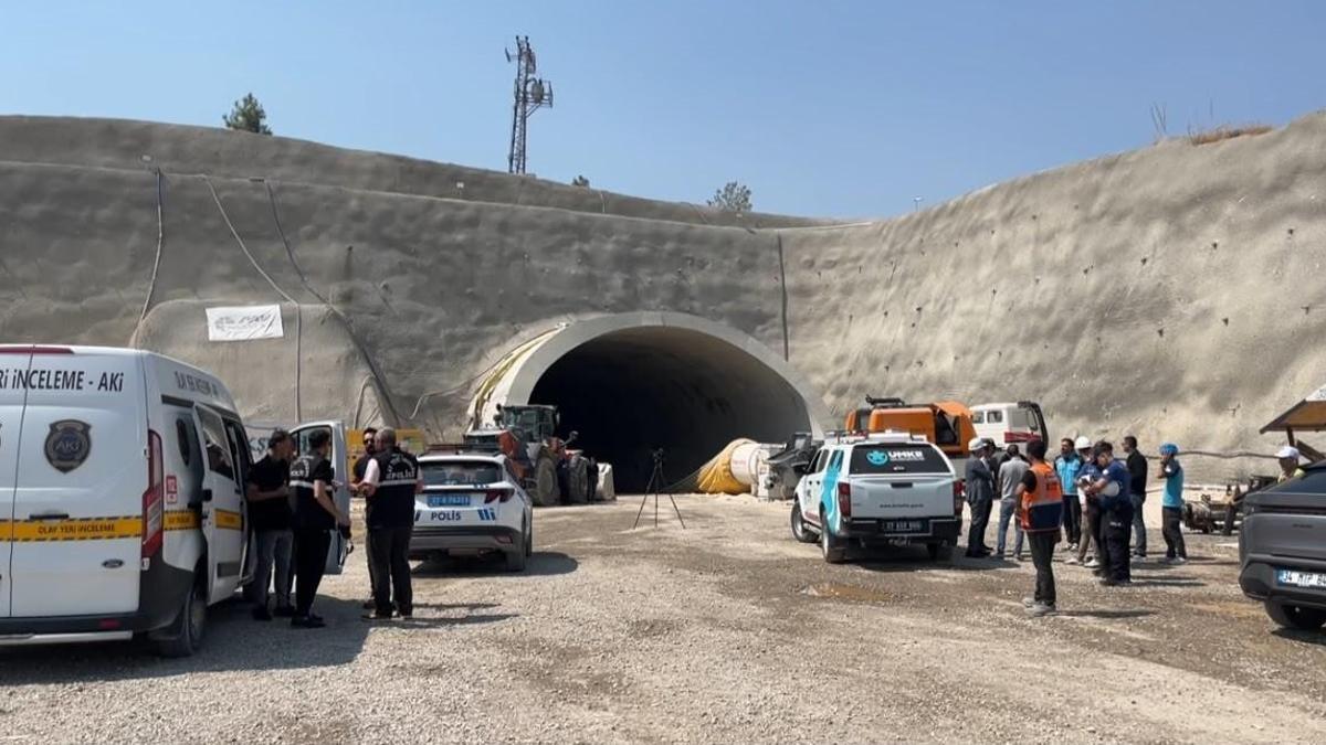 Gaziantep’te tünel inşaatında iş kazası; 1 ölü, 3 yaralı
