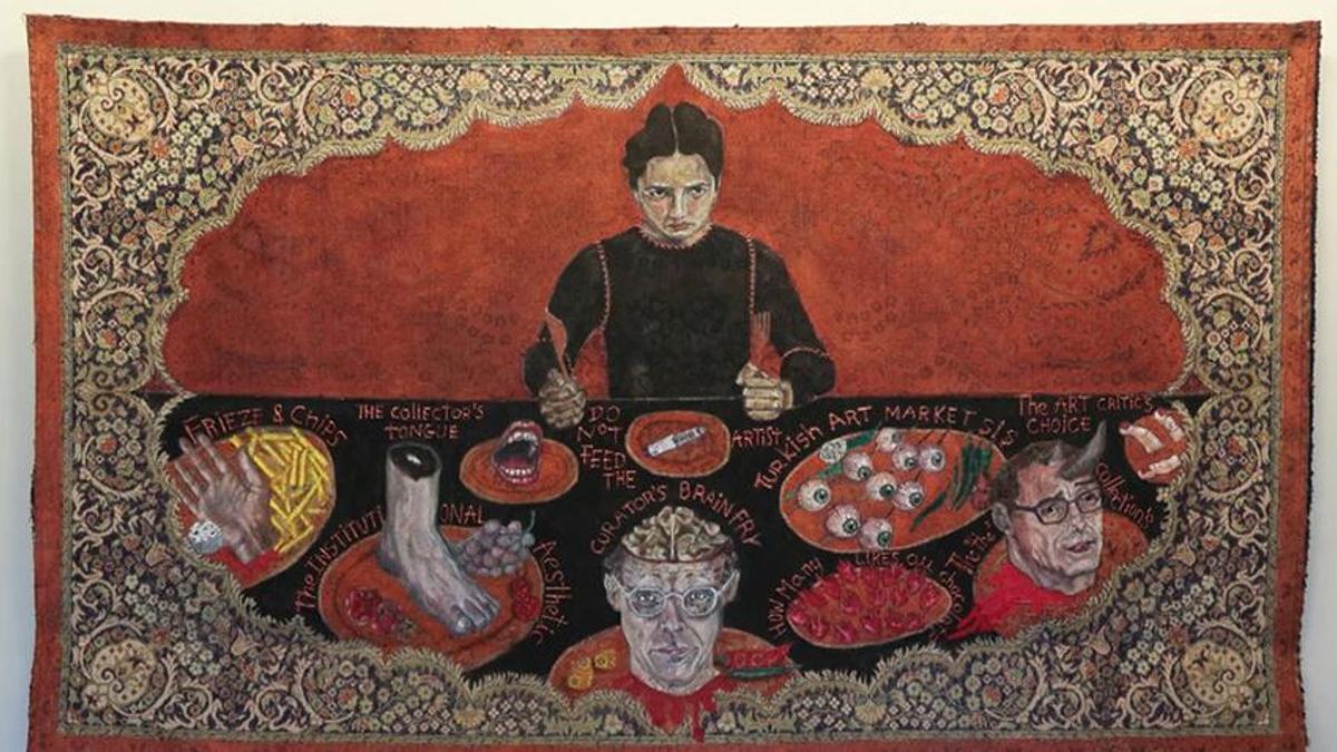 Seda Gazioğlu’nun ‘Sanatçıyı Beslemeyiniz’ sergisi sanatseverlerle buluştu