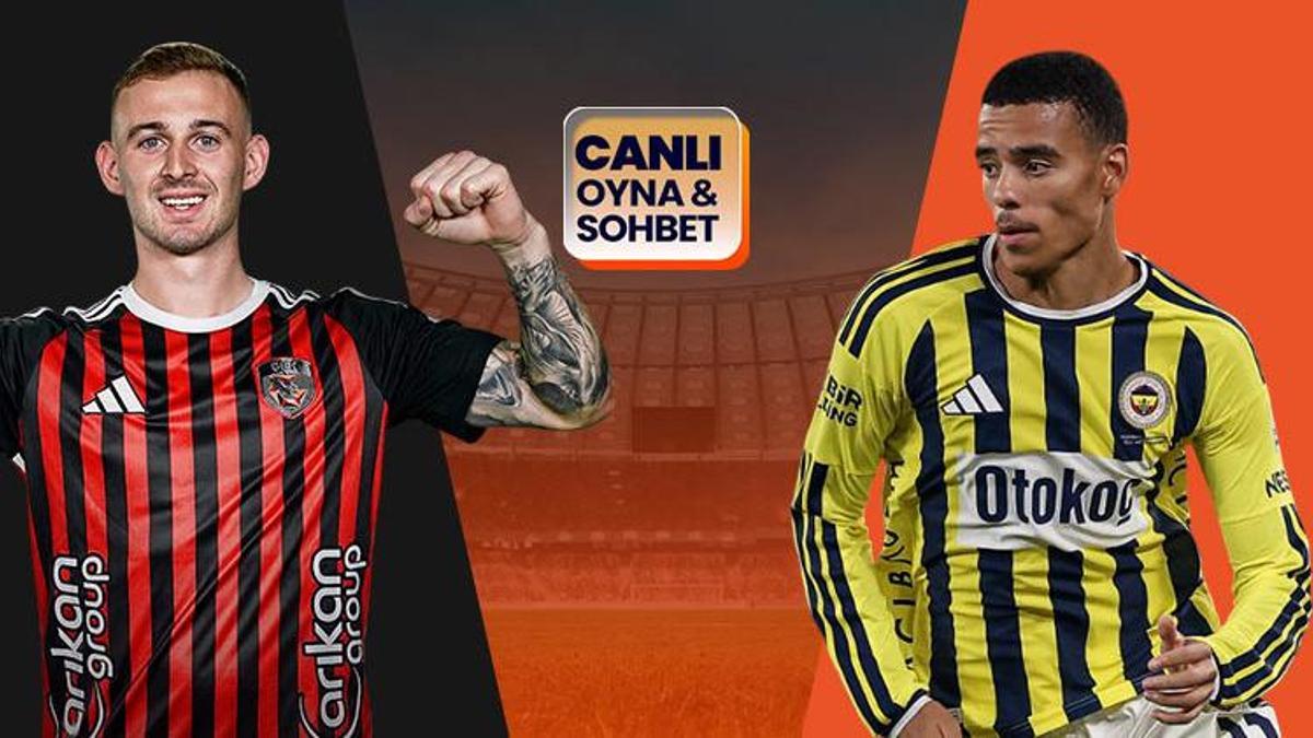 Fenerbahçe, Gaziantep deplasmanında! Maçın heyecanı canlı sohbet ile Misli'de