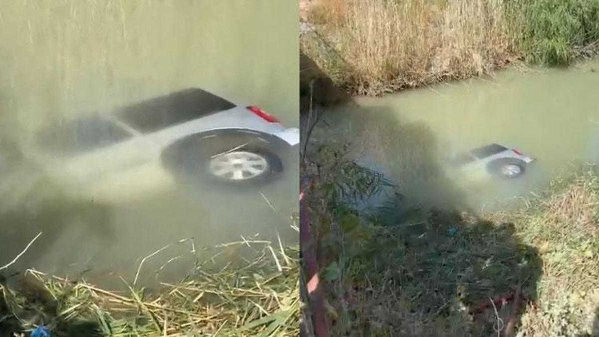 Çaya uçan hafif ticari araçta bir kişi hayatını kaybetti sürücü ise yaralandı