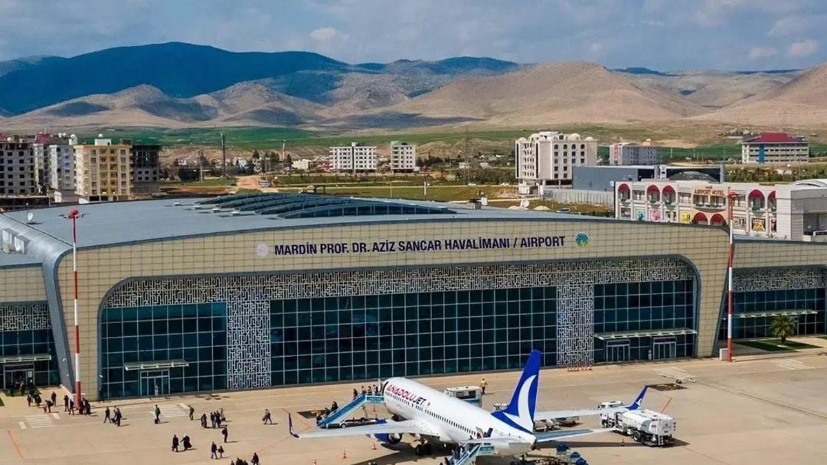 Mardin Prof. Dr. Aziz Sancar Havalimanı’nı 8 ayda 673 bin kişi kullandı