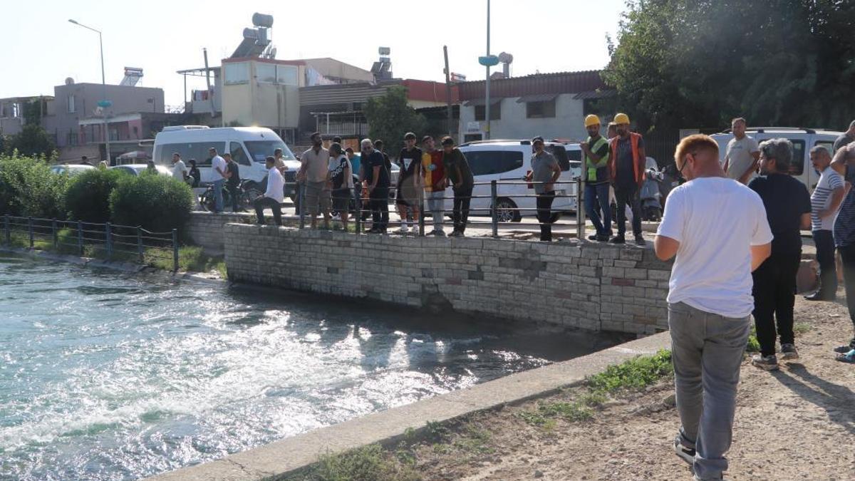 Adana'da sulama kanalında kaybolan kişi aranıyor