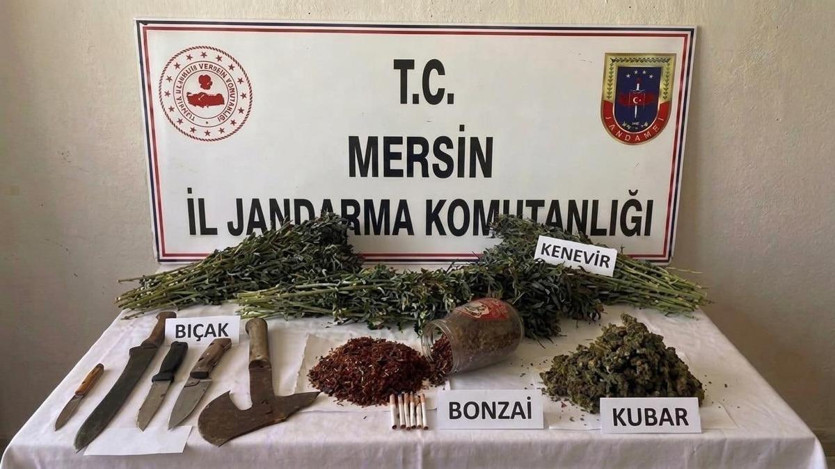 Mut'ta uyuşturucu operasyonunda tutuklama