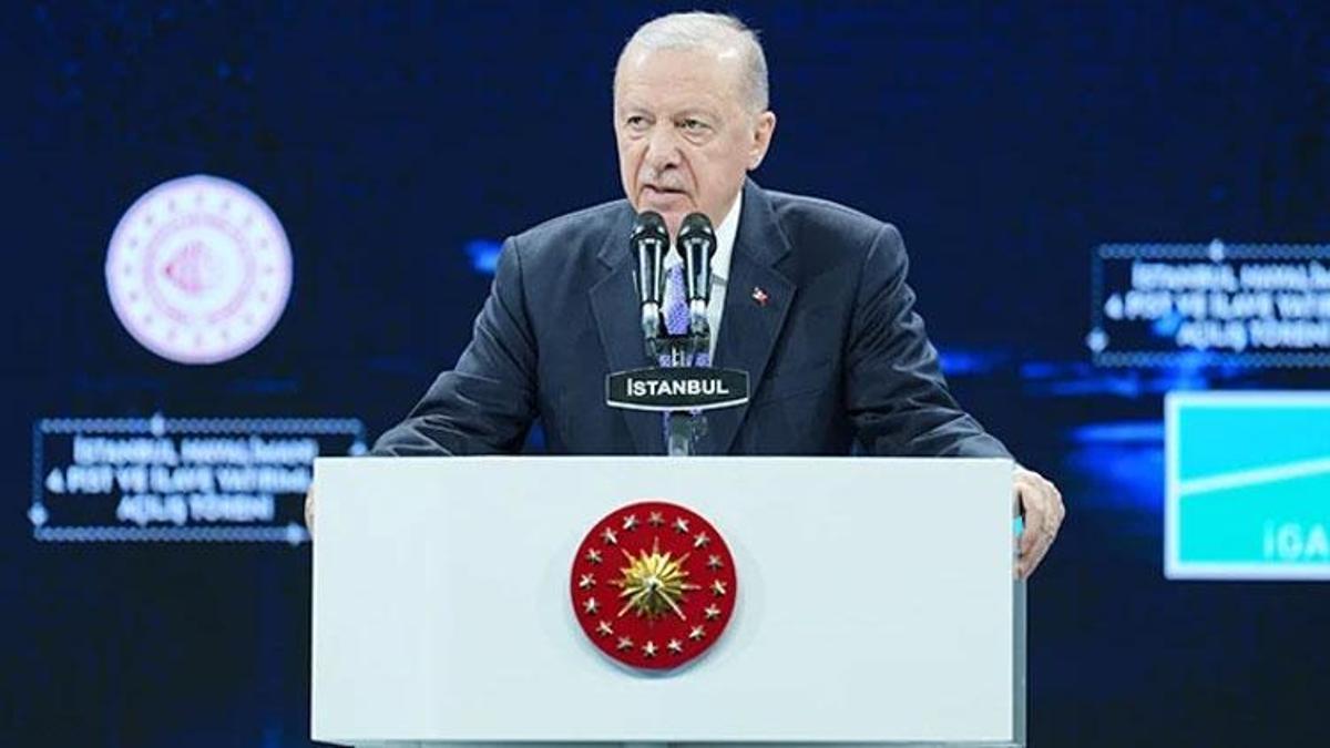 Cumhurbaşkanı Erdoğan: İstanbul Havalimanı dünya lideri