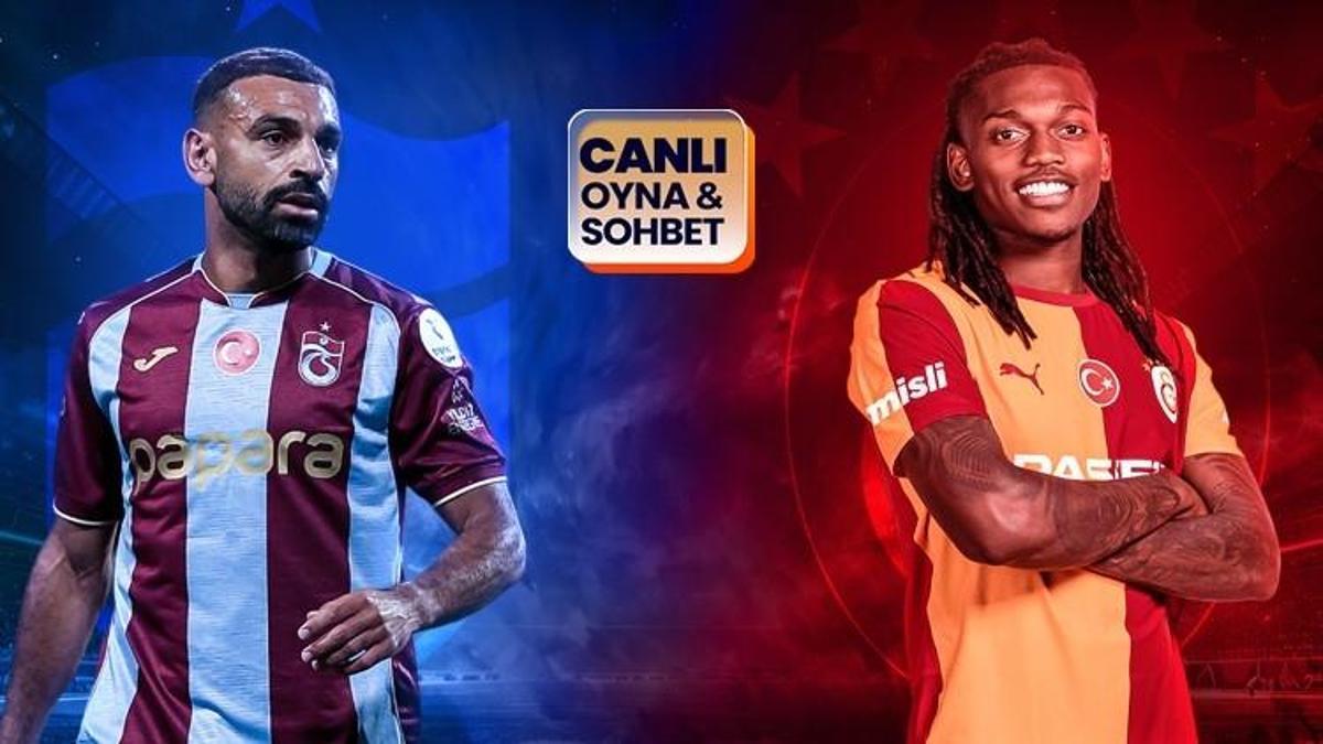 Dev derbide Trabzonspor'un konuğu Galatasaray! Maçın heyecanı canlı sohbet ile Misli'de