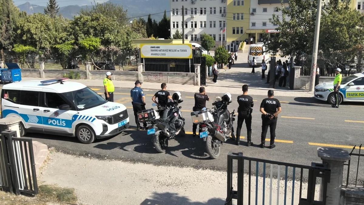 Osmaniye'de okul çevrelerinde dron destekli denetim