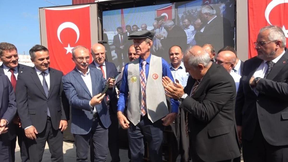 Samsun'da Türkiye'nin ilk çeltik ağası seçildi