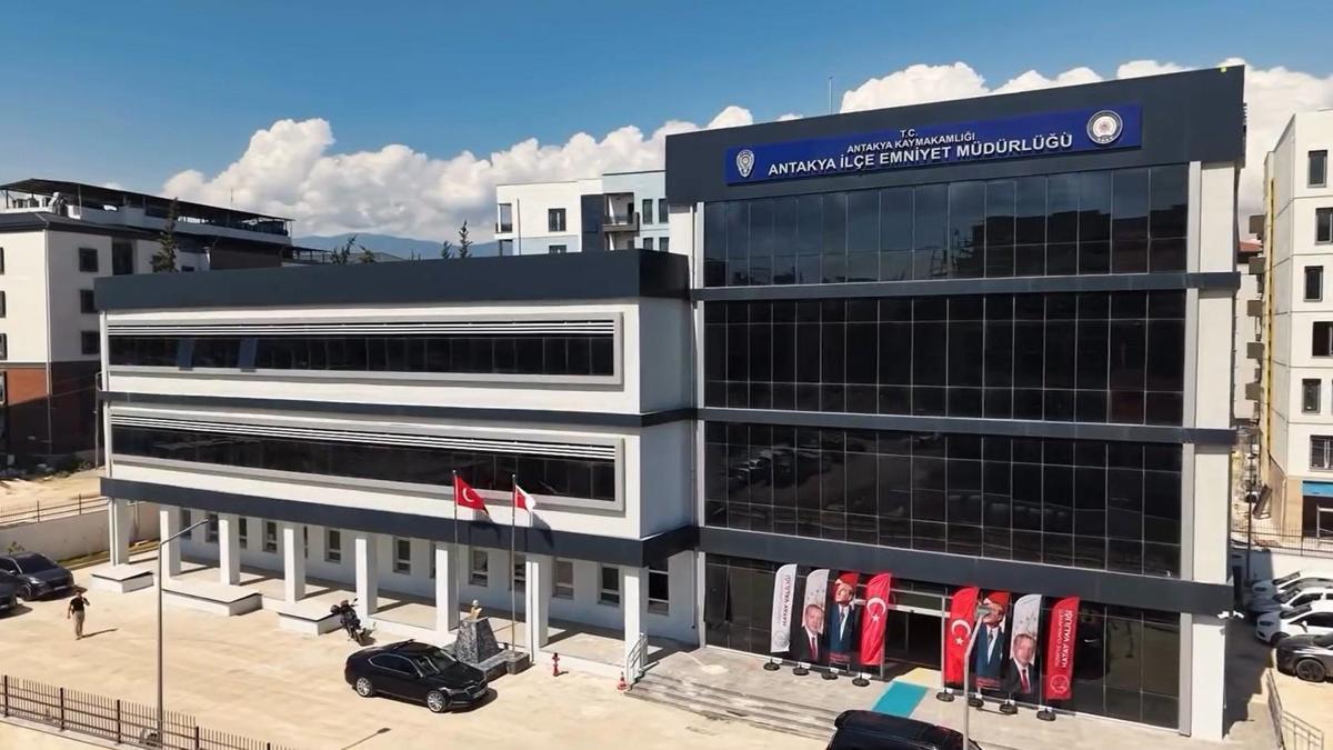 Antakya İlçe Emniyet Müdürlüğü yeni binası hizmete girdi