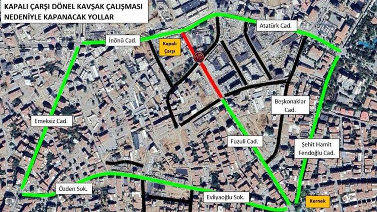 Malatya Büyükşehir'den sürücülere önemli uyarı: Şehir merkezindeki o noktada kavşak çalışması başlıyor!