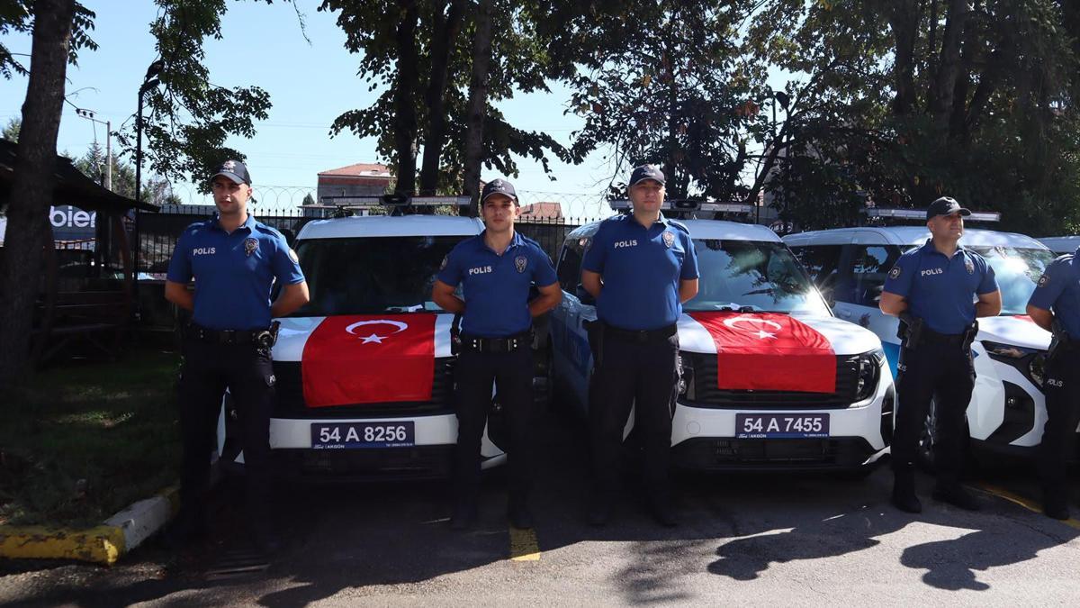 Sakarya'da emniyet filosuna 28 yeni araç eklendi