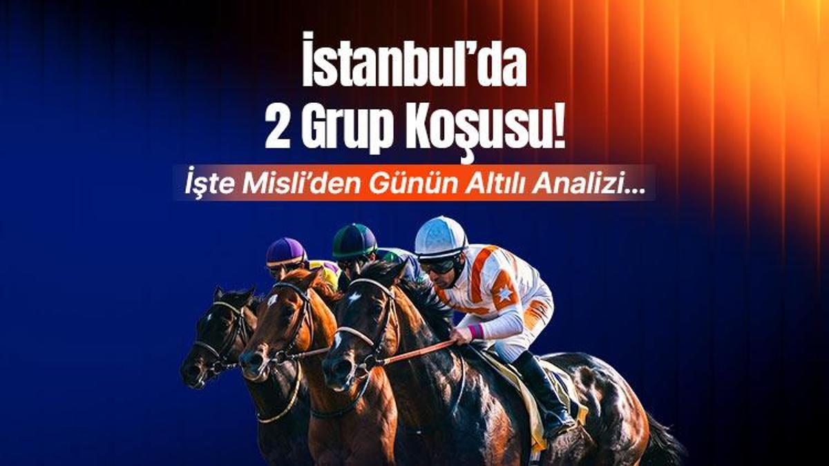 İstanbul’da 2 Grup Koşusu! İşte Misli’den Günün Altılı Analizi…
